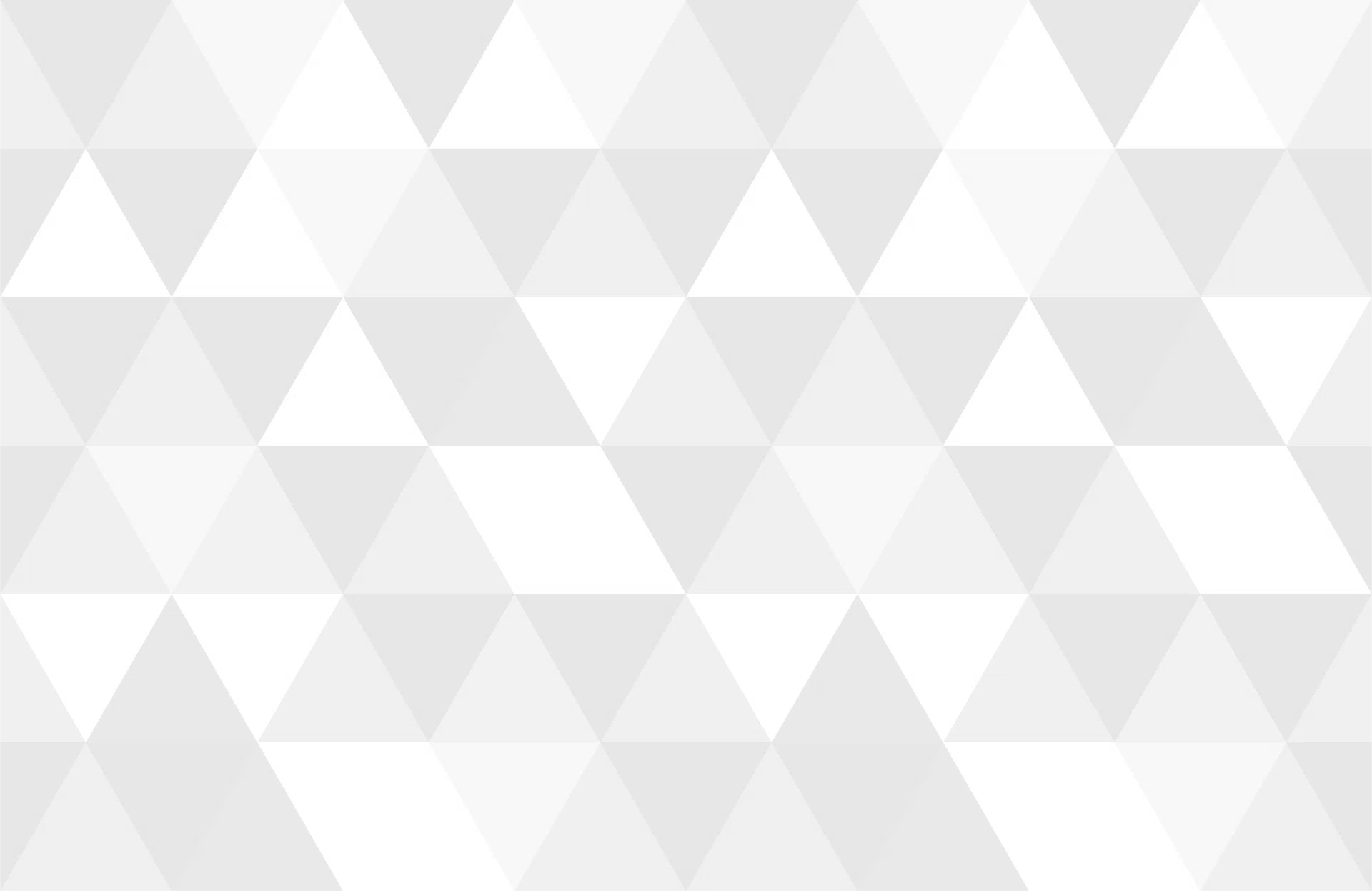 Motif géométrique de triangles gris et blancs